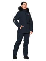 SNOW HEADQUARTER Снегоходный костюм женский KB-0128 Темно-синий
