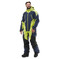 Dragonfly Комбинезон EXTREME 2.0 Man Dark Blue - Lime 2024 Утепленный (100)