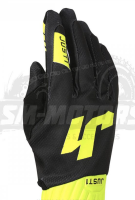 Перчатки JUST1 J-FLEX 2.0, черный/Hi-Vis желтый