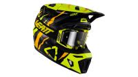 Мотошлем Leatt Moto 8.5 Helmet Kit Citrus Tiger 2023