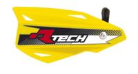 RTech Защита рук Vertigo желтая с крепежом (moto parts)