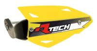 RTech Защита рук Vertigo ATV желтая с крепежом (moto parts)