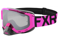 FXR MX Маска Boost Clear MX Goggle 19 Elec Pink/Black