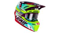 Мотошлем Leatt Moto 8.5 Helmet Kit Neon 2023