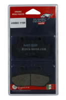 Колодки тормозные органические HMBO 1185