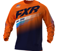 FXR MX Футболка Yth Clutch MX Jersey 21 Orange/Midnight