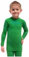 BRUBECK Сорочка на мальчика Thermo зелёный