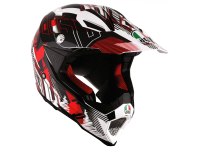 AGV Мотошлем AX-8 EVO Multi NoFoot white/red