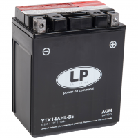 Аккумулятор Landport YTX14AHL-BS, 12V, AGM