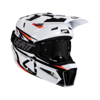 Мотошлем Leatt Moto 3.5 Helmet Kit White 2025