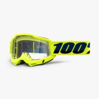 Очки 100% Accuri 2 OTG Goggle Fluo Yellow / Clear Lens (50224-101-04)