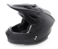 Шлем (кроссовый) Ataki MX801 Solid черный матовый