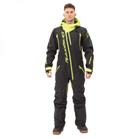 Dragonfly Комбинезон GRAVITY PREMIUM Man Black - Yellow Green 2024