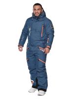 SNOW HEADQUARTER NEW Горнолыжный мужской комбинезон A-89020 СИНИЙ