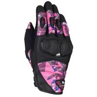 [FURYGAN] Перчатки GRAPHIC EVO2 LADY кожа, цвет Черный/Розовый