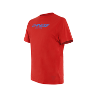 DAINESE Футболка PADDOCK LONG 72F LAVA-RED/SKY-DIVER