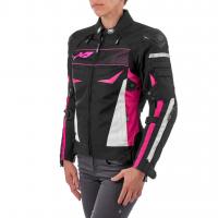 Куртка текстильная  все сезоны MOTEQ BONNIE женская черный/розовый