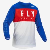 Джерси FLY RACING F-16 (2022), красный/белый/синий