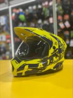 Шлем детский AiM JK802Y Yellow/Blue
