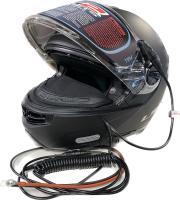 Шлем для снегохода с подогревом LS2 FF325 черный матовый