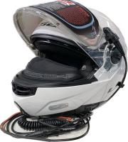 Шлем для снегохода с подогревом LS2 FF325 белый