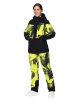 SNOW HEADQUARTER Горнолыжный костюм женский KB-0211 Лимонный