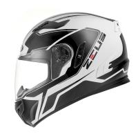 ZEUS Шлем интеграл ZS-813A Термопластик, глянец, Черный/Белый