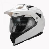 HAWK MOTO Шлем эндуро GLADIATOR White