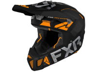 FXR MX Мотошлем Clutch Evo Helmet 22 Black/Orange