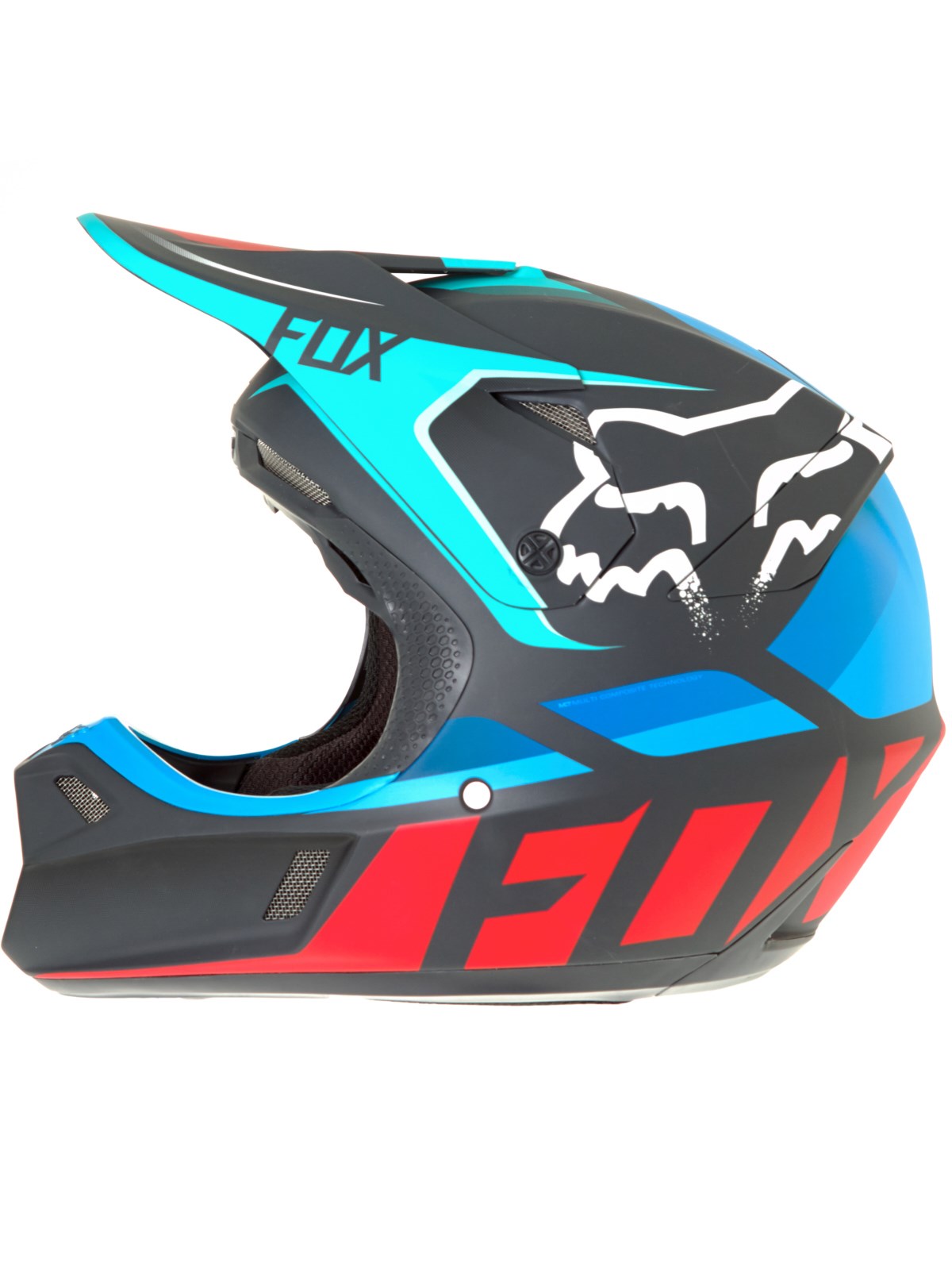 Кроссовый шлем Fox Racing v3 черный