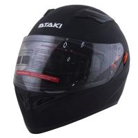 Шлем интеграл ATAKI JK316 Solid, черный матовый