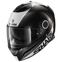 Шлем SHARK SPARTAN CARBON 1.2 SKIN White/Black/Glossy Carbon