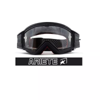 ARIETE Кроссовые очки (маска) MUDMAX - BLACK / CLEAR LENS WITH PINS (moto parts)