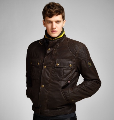 Мотокуртка Belstaff Brooklands Man Brown фото в интернет-магазине FrontFlip.Ru