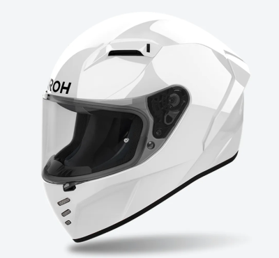 Мотошлем AIROH CONNOR COLOR WHITE GLOSS фото в интернет-магазине FrontFlip.Ru