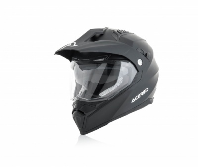 Шлем Acerbis FLIP FS-606 Black Matt фото в интернет-магазине FrontFlip.Ru
