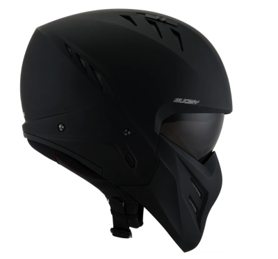 [SUOMY] Мотошлем ARMOR PLAIN, цвет Черный Матовый фото в интернет-магазине FrontFlip.Ru