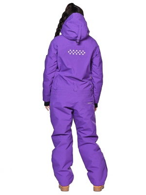 SNOW HEADQUARTER Горнолыжный комбинезон женский BB-0160 Фиолетовый фото в интернет-магазине FrontFlip.Ru