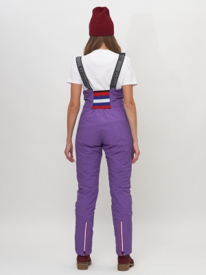 Полукомбинезон брюки горнолыжные женские  66179F фото в интернет-магазине FrontFlip.Ru