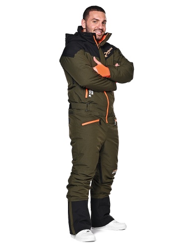 SNOW HEADQUARTER Снегоходный комбинезон мужской A-89002 Хаки фото в интернет-магазине FrontFlip.Ru