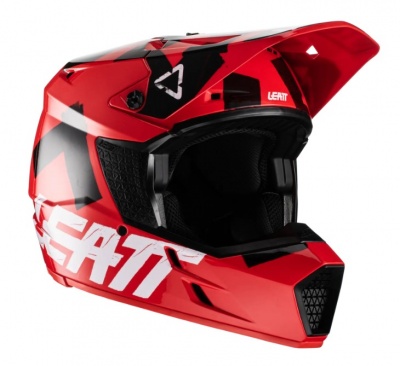 Мотошлем Leatt Moto 3.5 Helmet Red фото в интернет-магазине FrontFlip.Ru