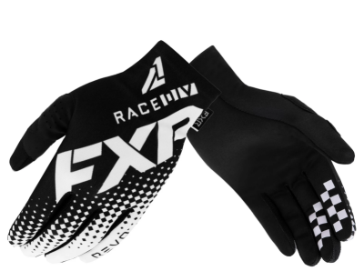 FXR MX Перчатки Pro-Fit Lite MX Glove 22 Black/White фото в интернет-магазине FrontFlip.Ru