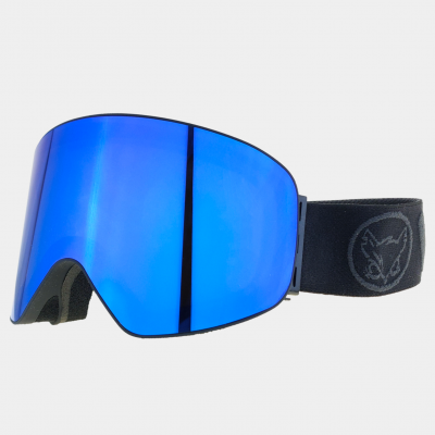 Горнолыжная маска Vizzo Affect Blue Ionized (черная) фото в интернет-магазине FrontFlip.Ru