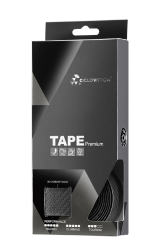 Обмотка руля Ciclovation 3D Carbon Touch Black фото в интернет-магазине FrontFlip.Ru