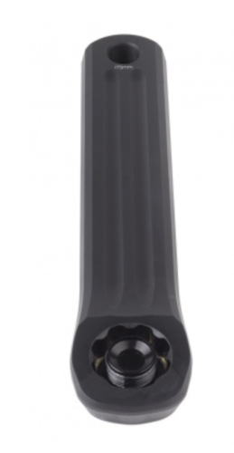 Шатуны Rotor Aldhu 3D+ Crank Arms Black 175mm (C02-102-21010-0) фото в интернет-магазине FrontFlip.Ru