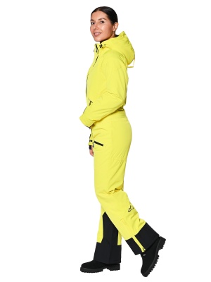 SNOW HEADQUARTER Горнолыжный комбинезон женский B-9033 Желтый фото в интернет-магазине FrontFlip.Ru