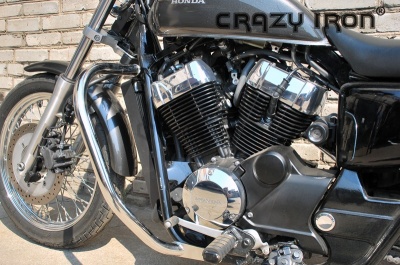 Дуги на мотоцикл HONDA Shadow VT750 RS, S-B, C, D (RC58) от 2010- CRAZY IRON фото в интернет-магазине FrontFlip.Ru