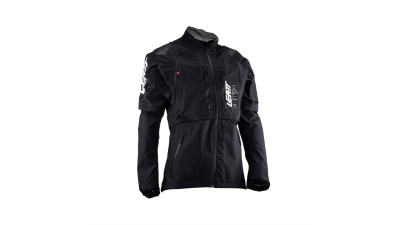 Мотокуртка Leatt Moto 4.5 HydraDri Jacket Black 2023 фото в интернет-магазине FrontFlip.Ru