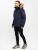 Куртка зимняя MTFORCE мужская удлиненная с мехом темно-синего цвета 2155-1TS фото в интернет-магазине FrontFlip.Ru