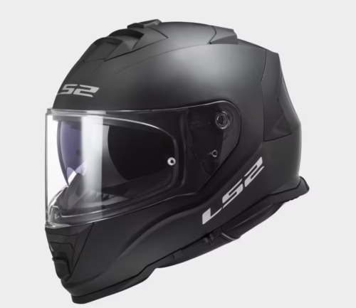 LS2 Мотошлем FF800 STORM II SOLID черный матовый фото в интернет-магазине FrontFlip.Ru